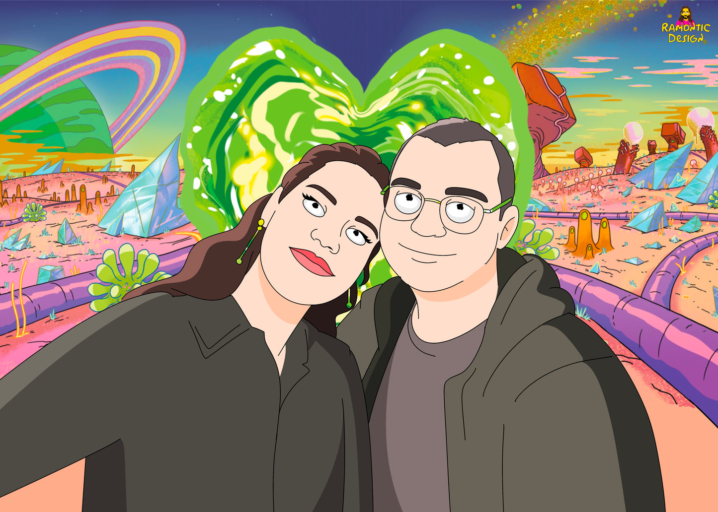 Caricatura Hecho a Mano, estilo Dibujo Animado