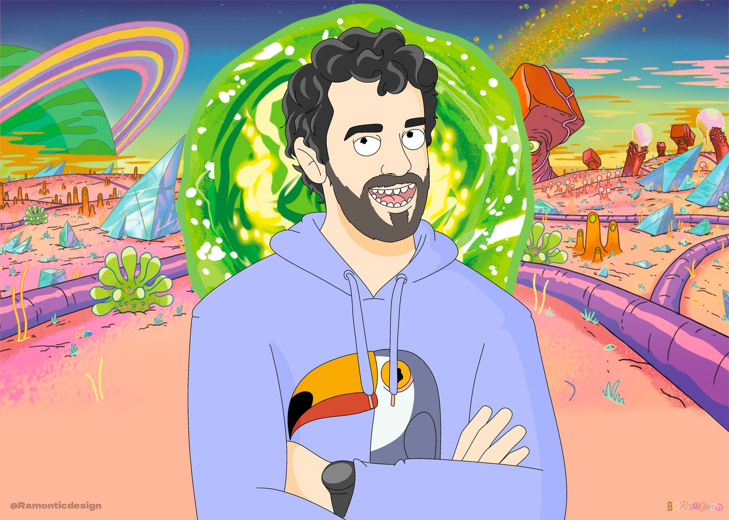 Caricatura Hecho a Mano, estilo Dibujo Animado